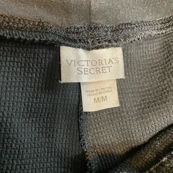 Chic Black Wide-Leg Pants 2 pair Victoria Secret & Merona medium - Picture 2 of 14